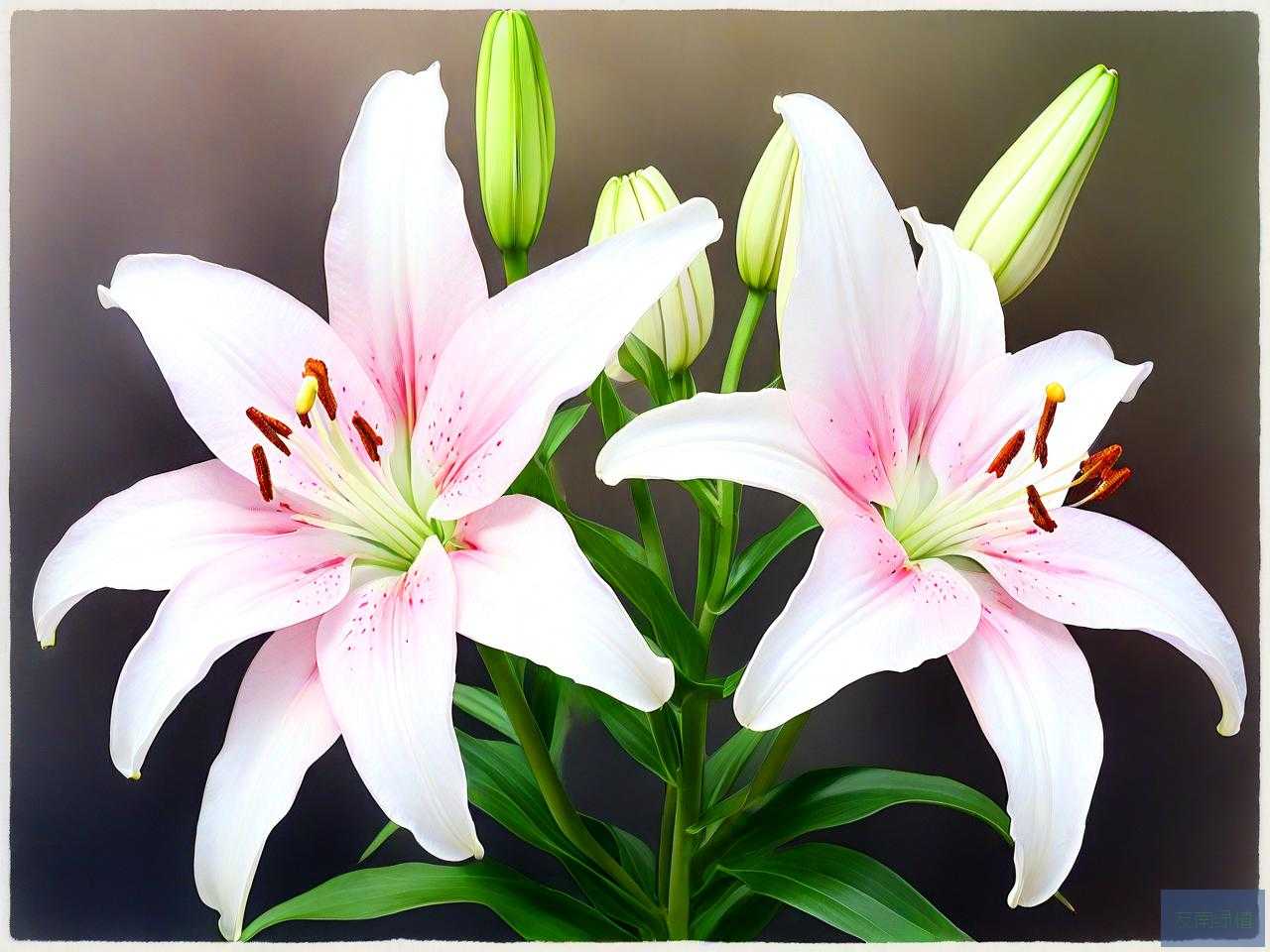 百合花中百合花的作用