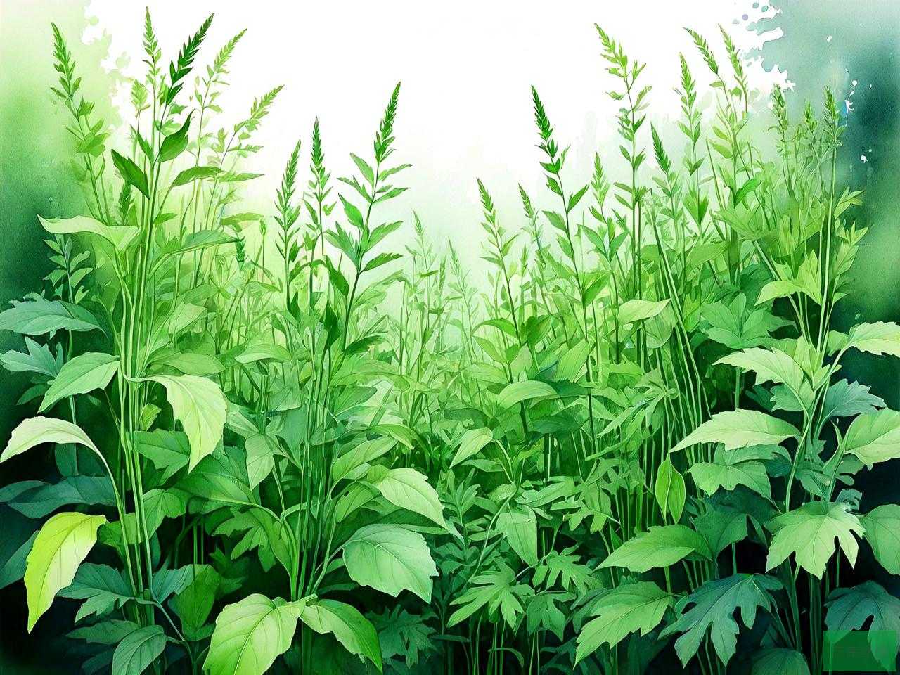 常见的绿色植物有哪些