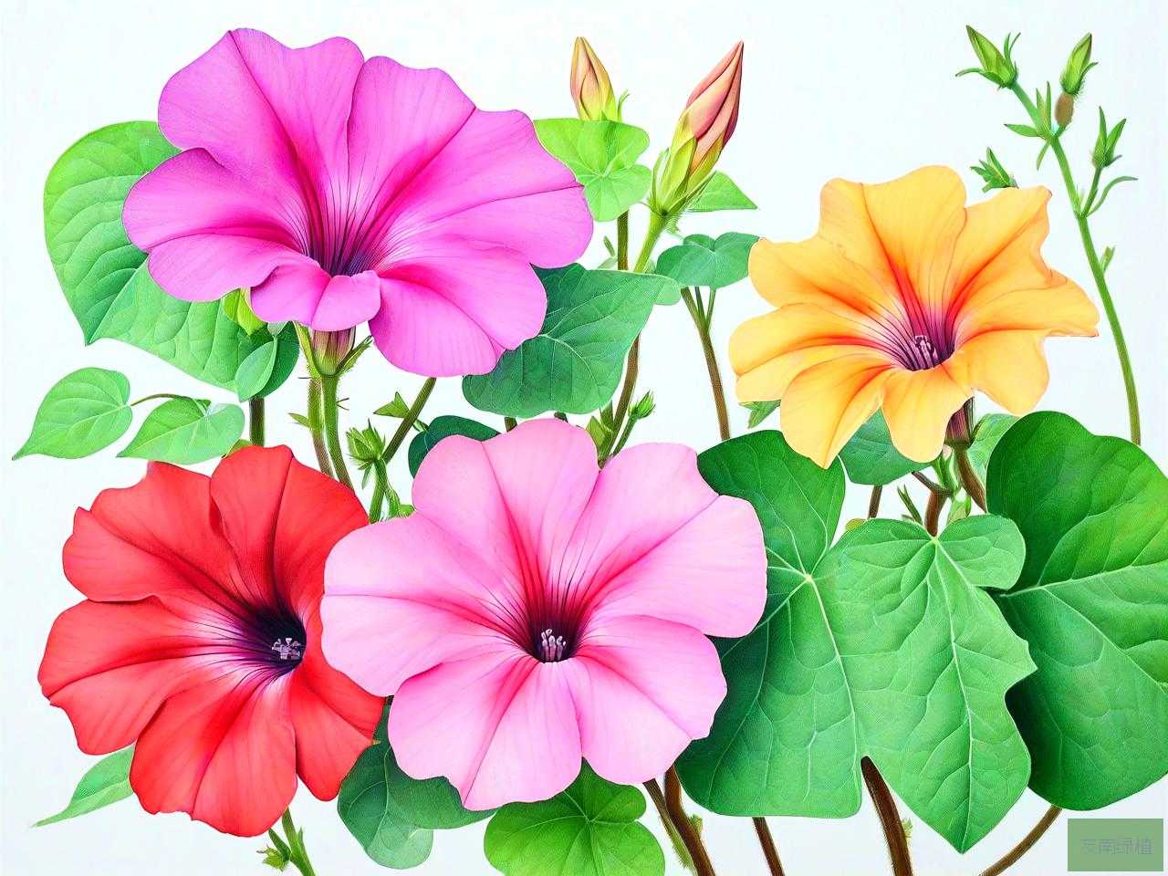 牵牛花和夕颜花的区别