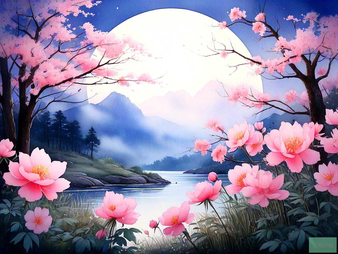 闭花羞月是什么意思呢