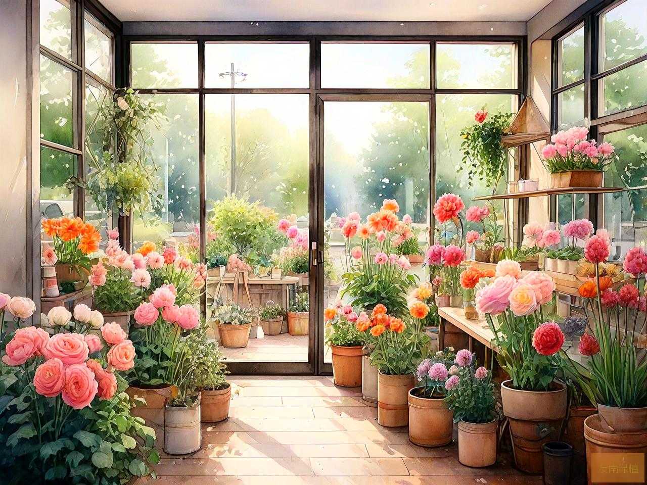 开花店一个月能赚多少