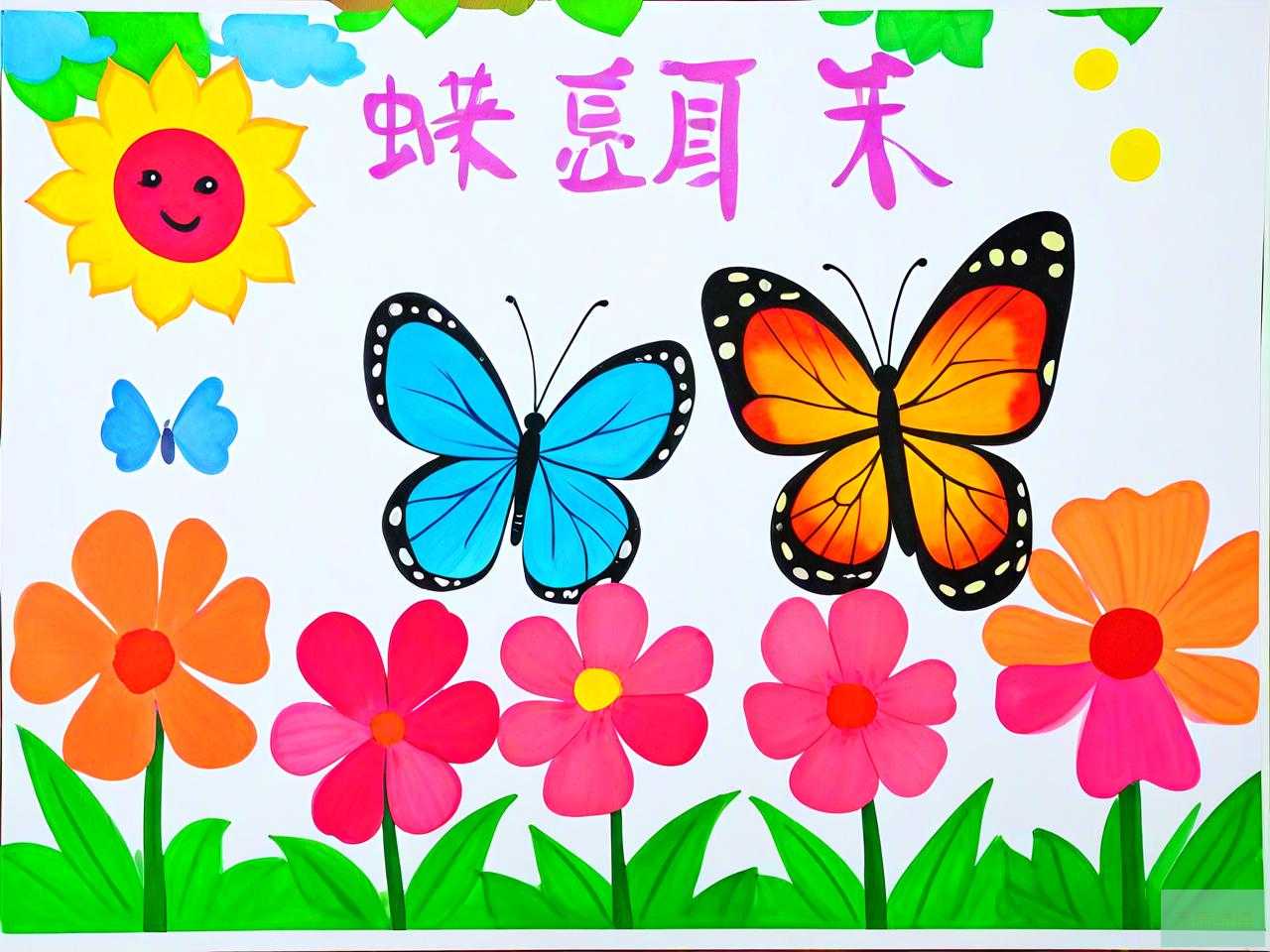 蝴蝶花中班音乐ppt