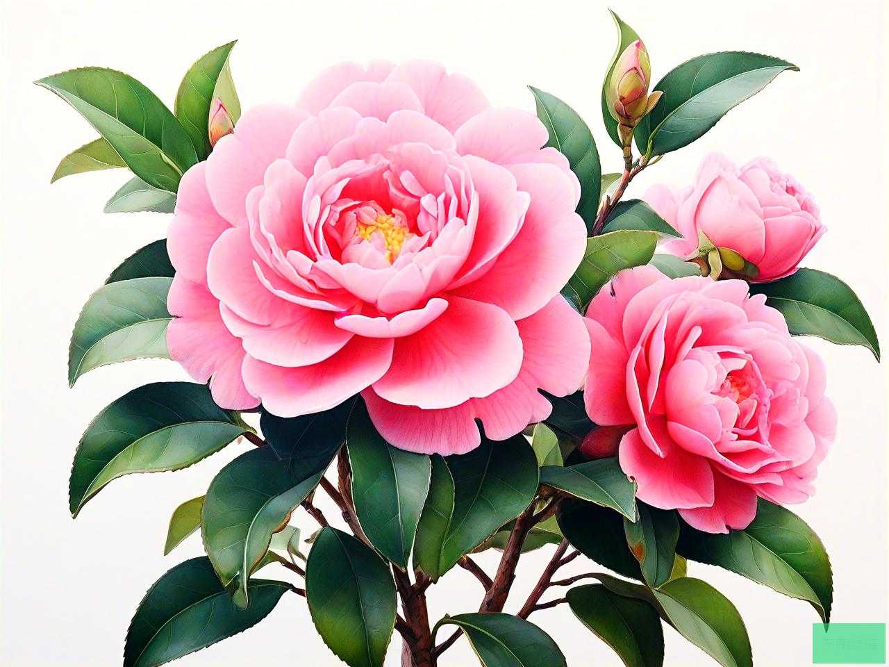 茶花大花型有哪些品种