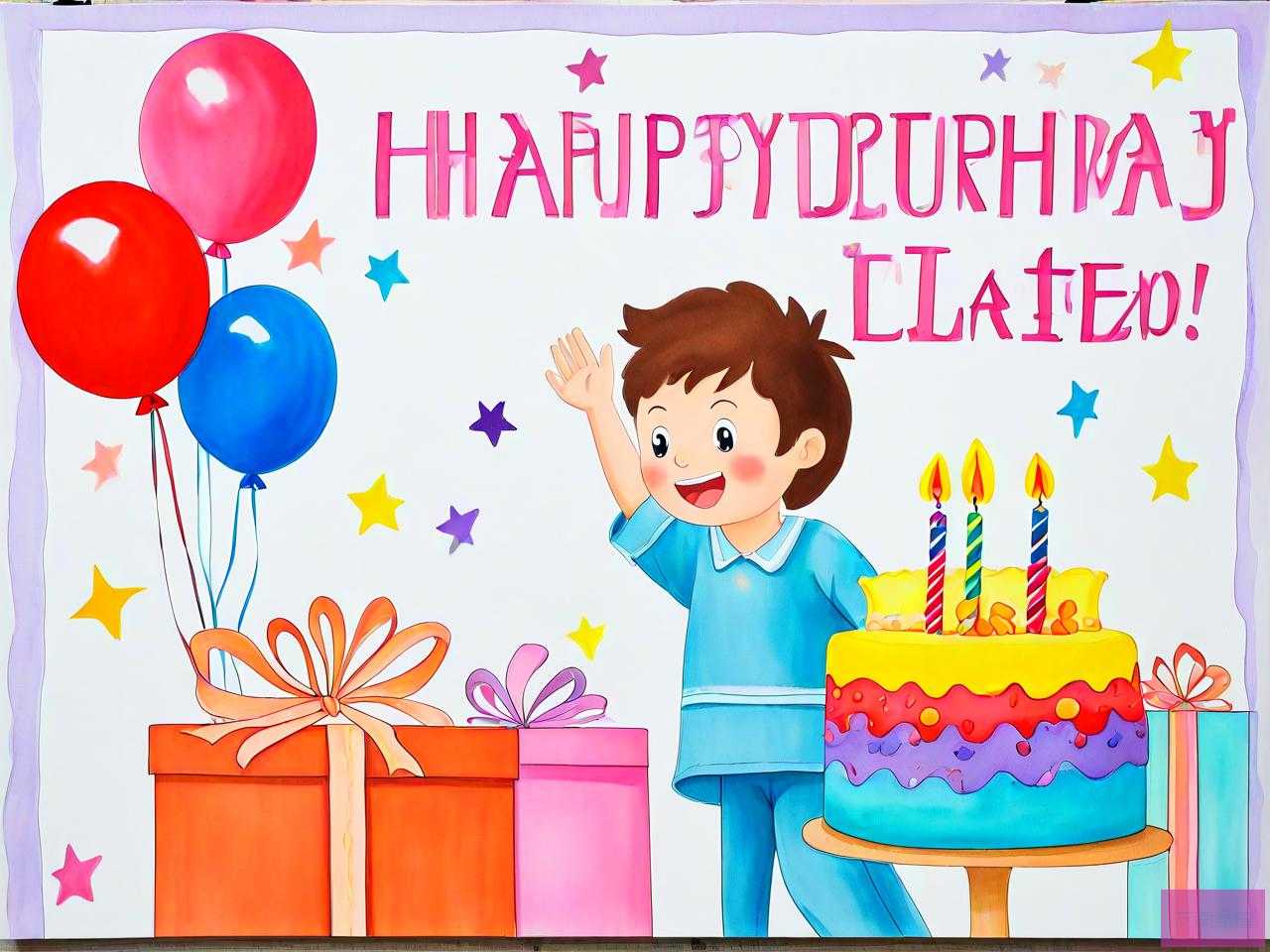给别人生日祝福的话语