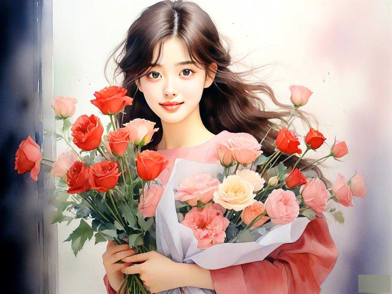 女生第一次见面送什么花