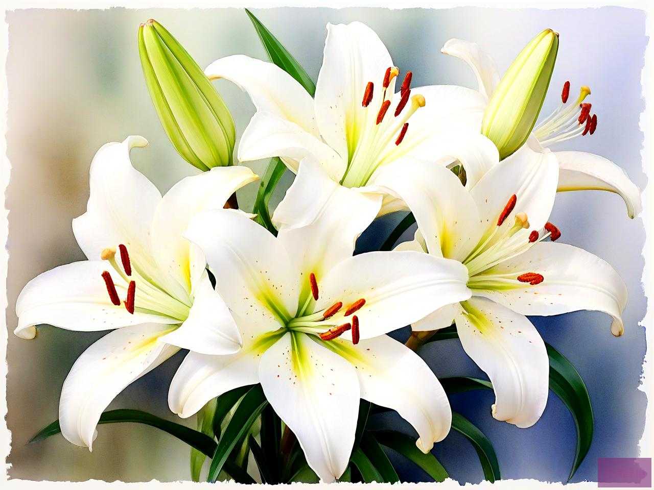 白花百合花提取物作用
