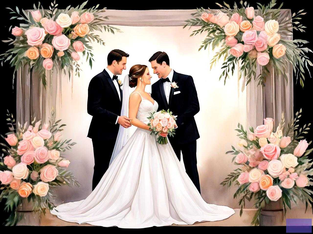 婚礼全部一般花多少钱