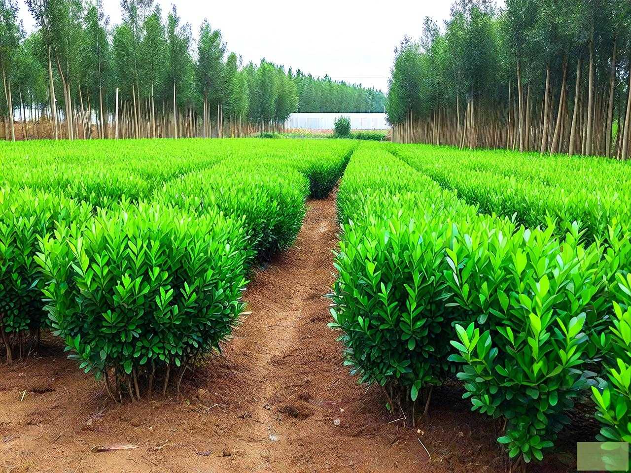 小叶黄杨工程小苗基地