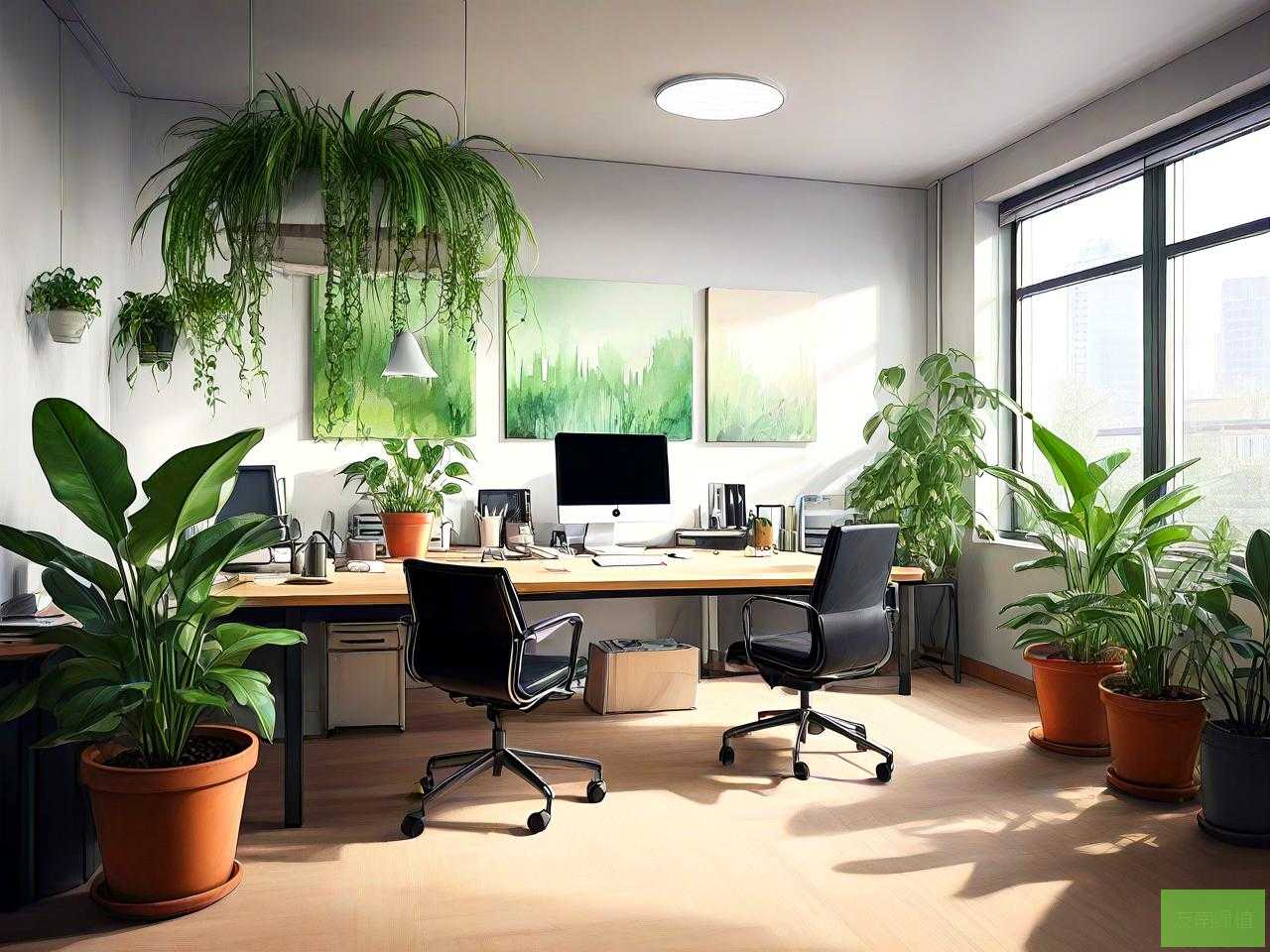 男的办公室放什么植物