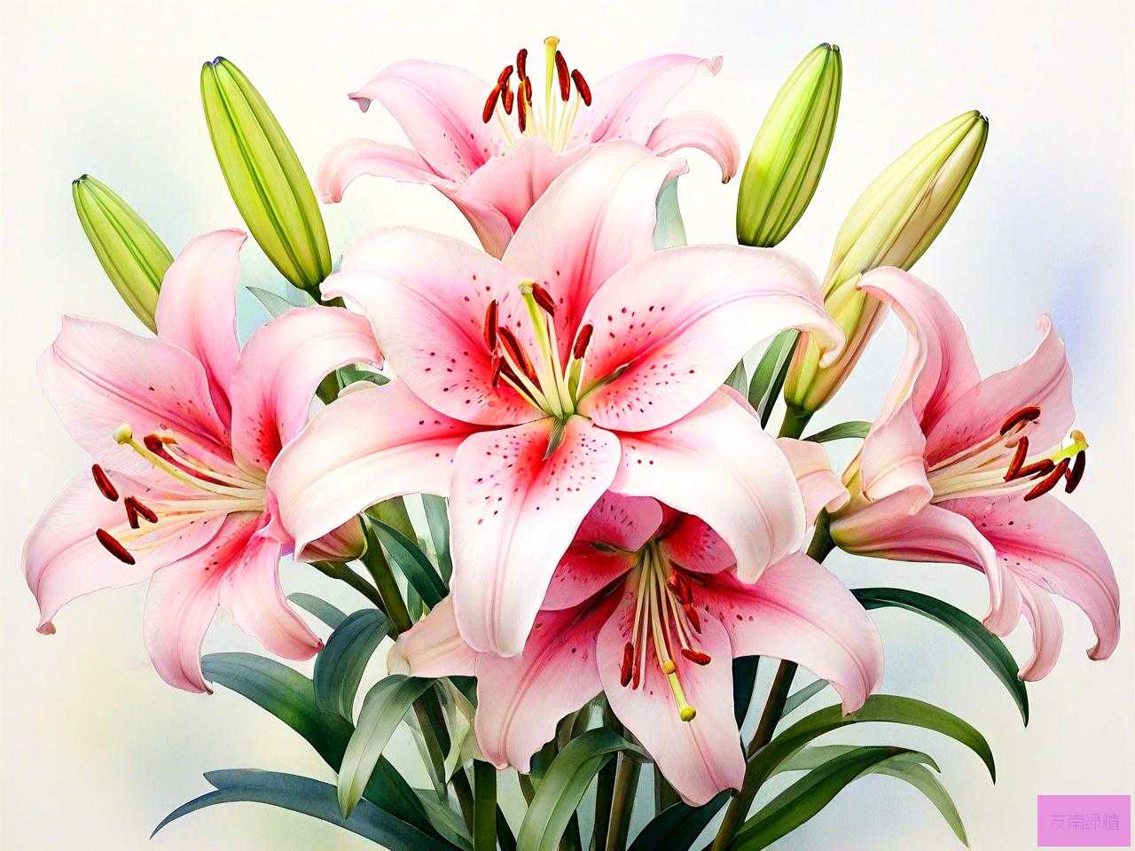 百合花分为哪几个部分