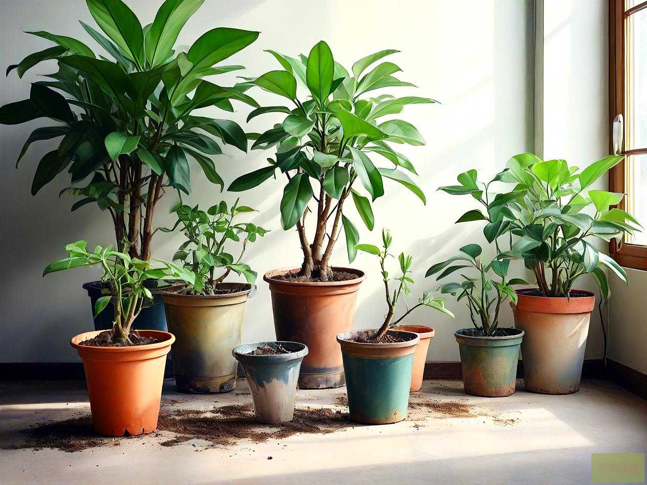 室内植物盆景落地生根