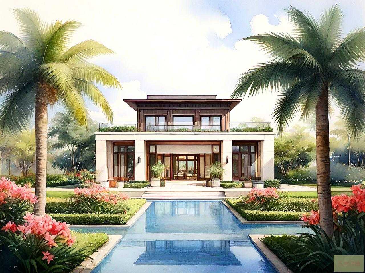 海南三亚的海棠壹号院