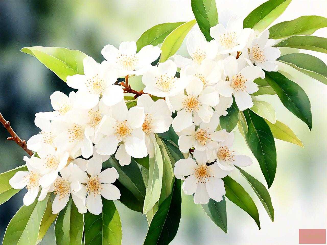 白蜡材结桂花的歇后语