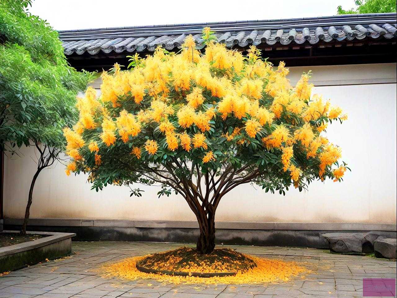 院子种桂花树风水好吗