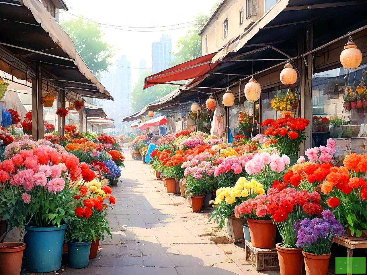 武汉卖花的市场在哪里