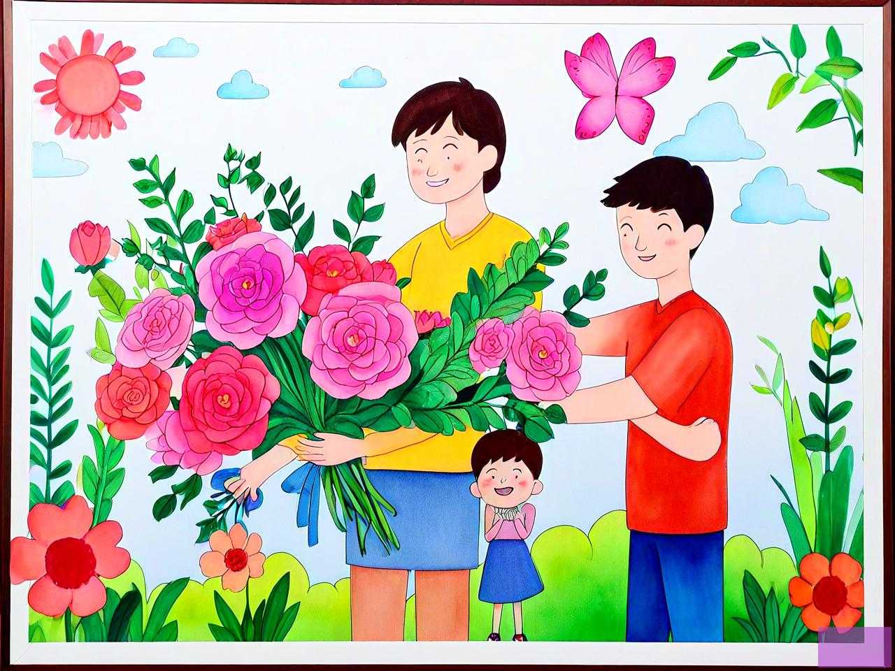 学生给老师送什么花好