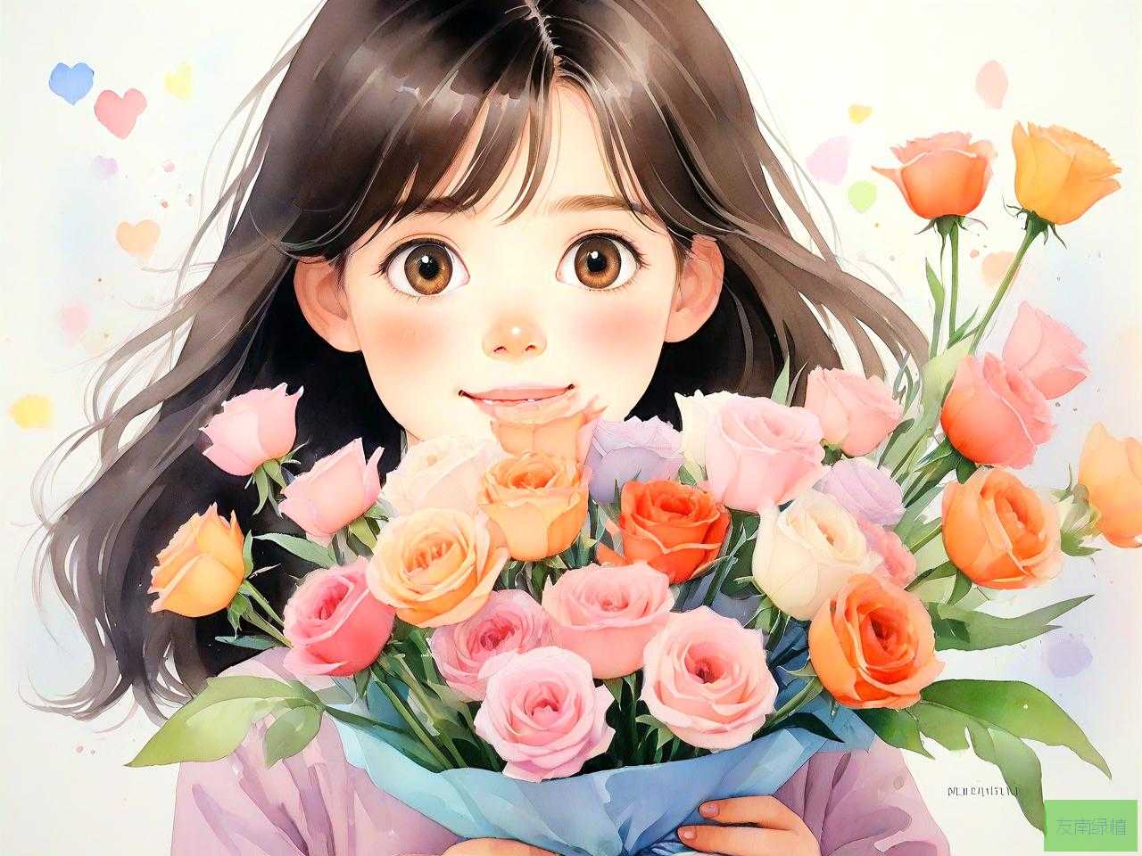女孩过生日应该送什么花