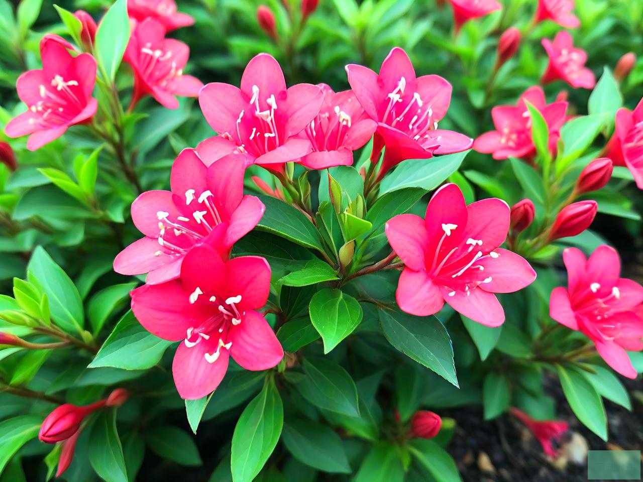 五彩锦带树花小苗价格
