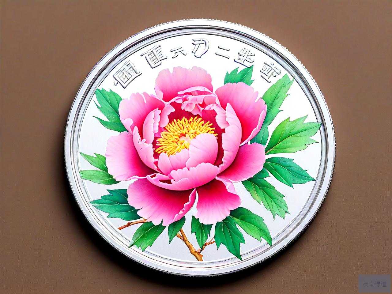 1996年牡丹花硬币