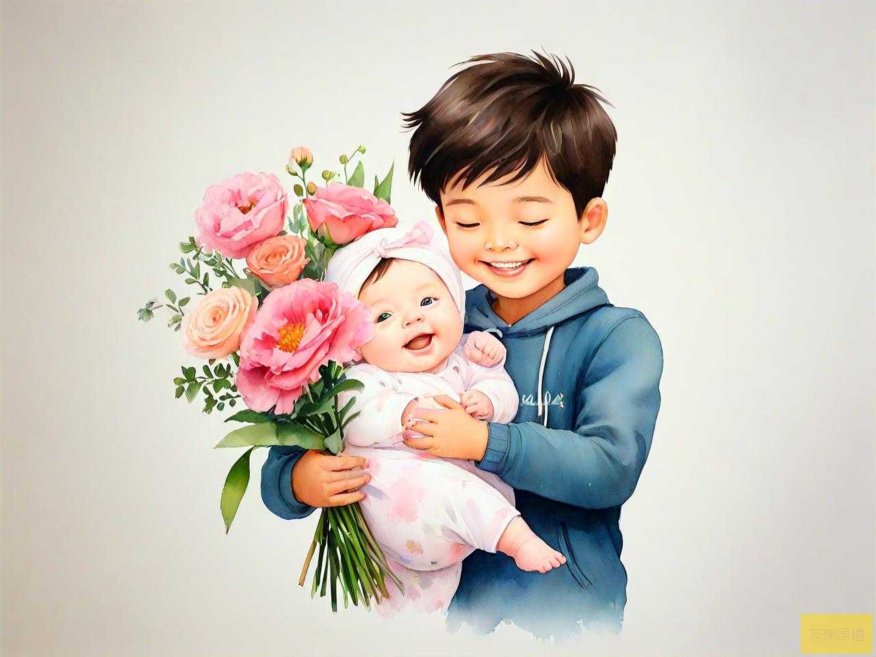 朋友生孩子可以送花吗