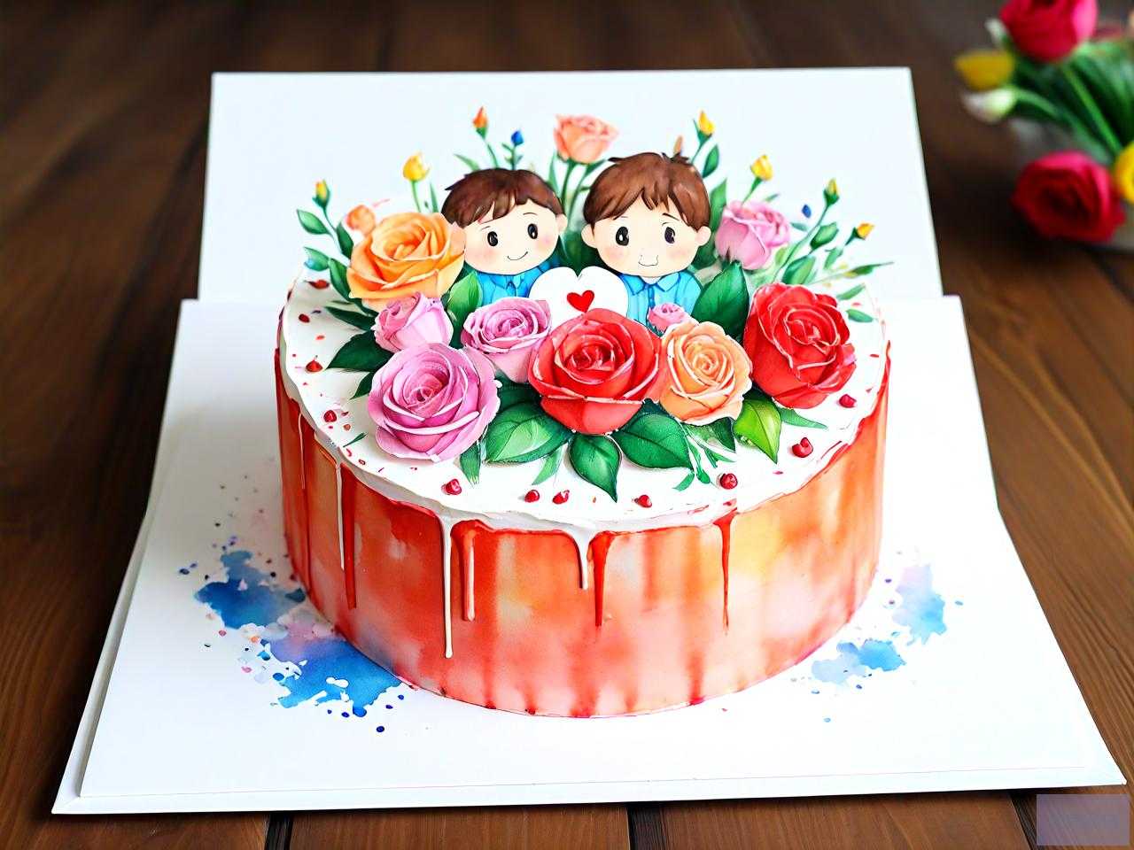 朋友生日送花还是蛋糕