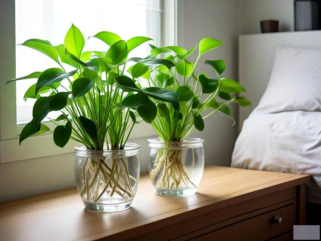 卧室适合养的水培植物