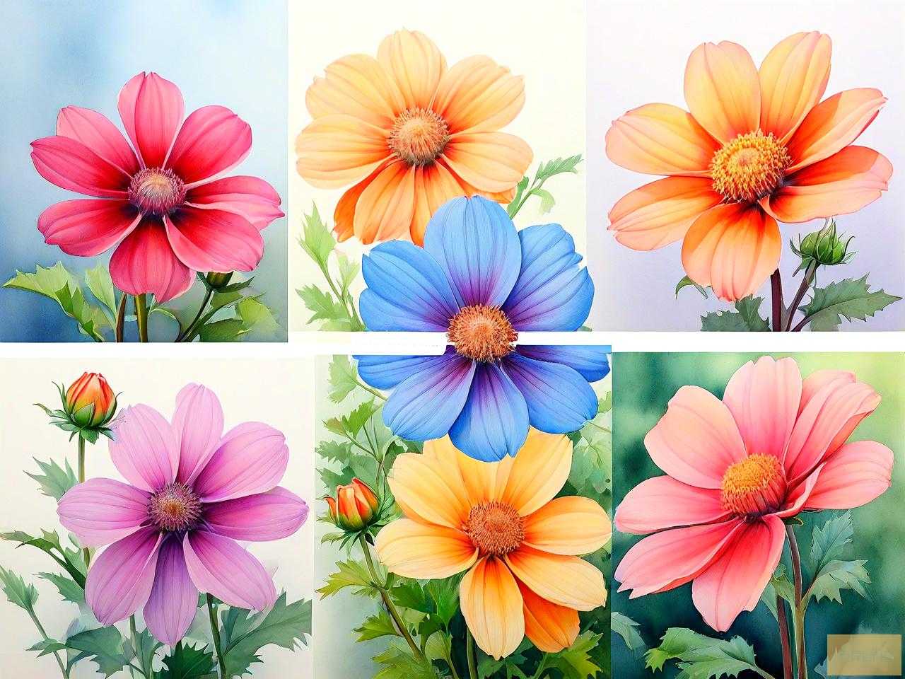 什么花儿一年四季开花