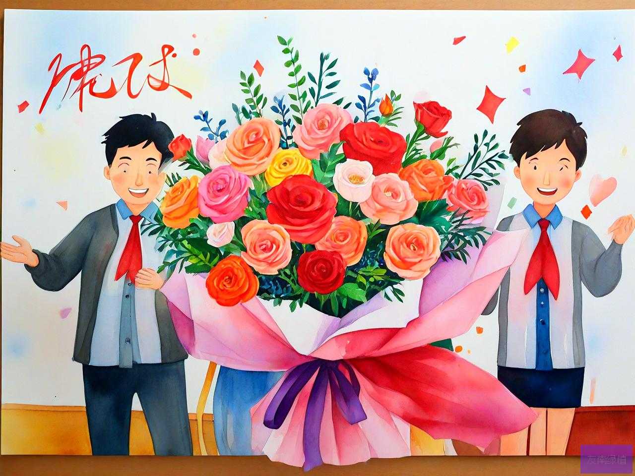 庆祝演出成功送什么花