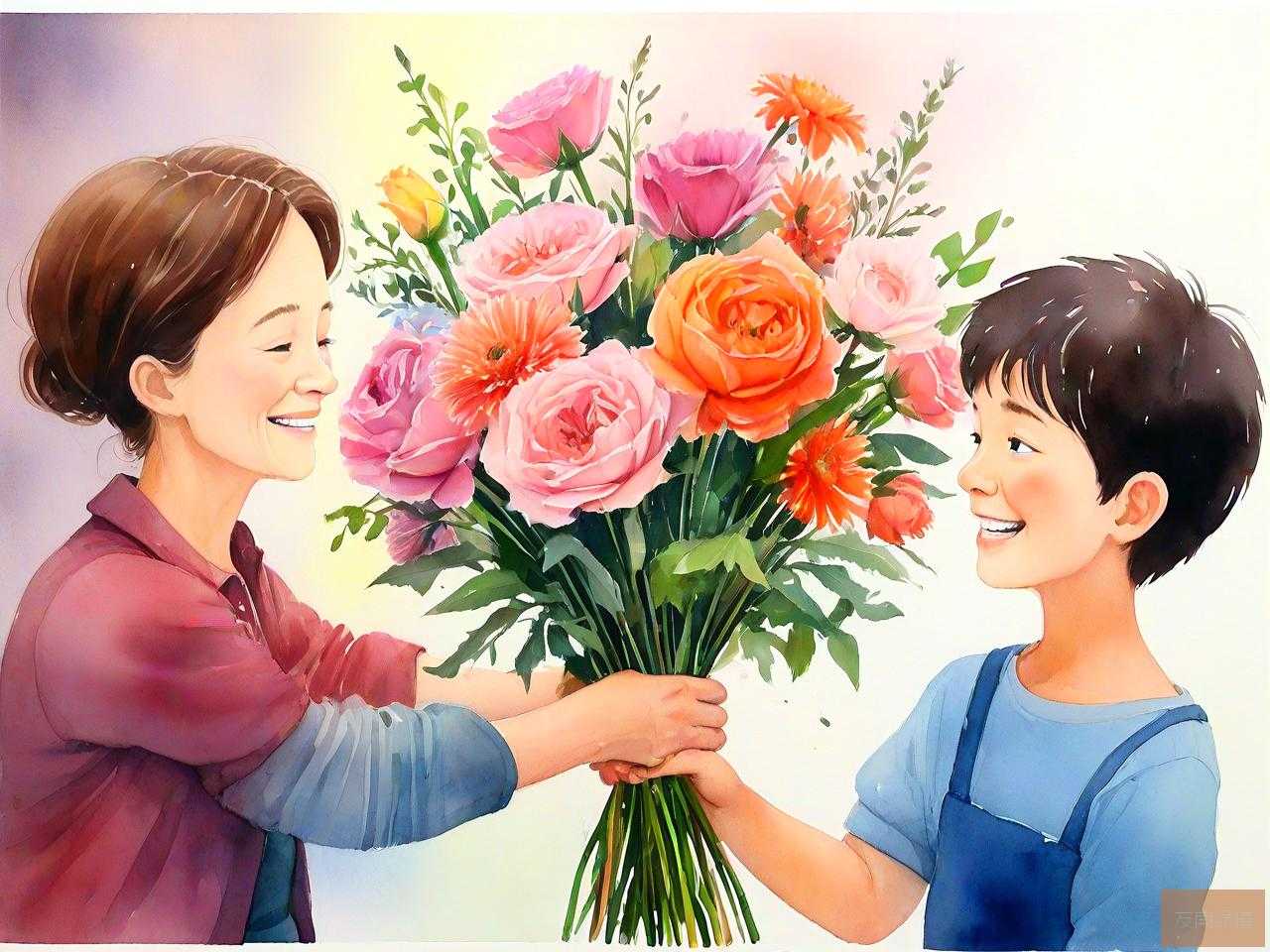 跟老师送花 送什么花