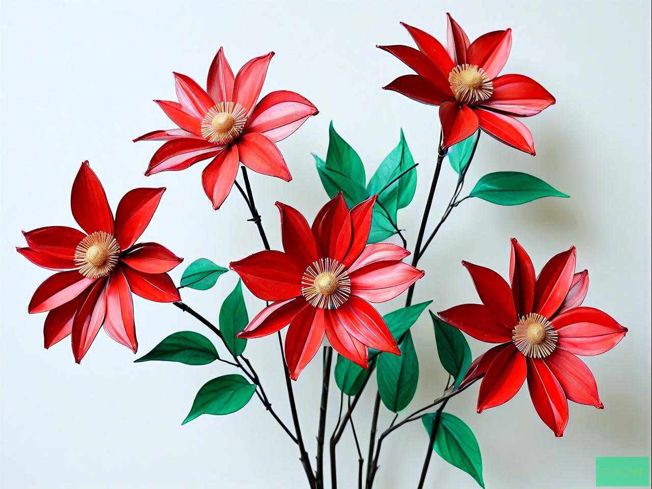 铁丝手工花朵制作方法