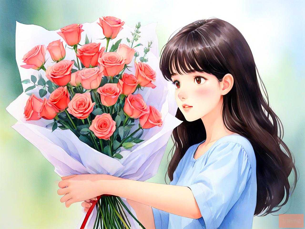 跟女生道歉送什么花好