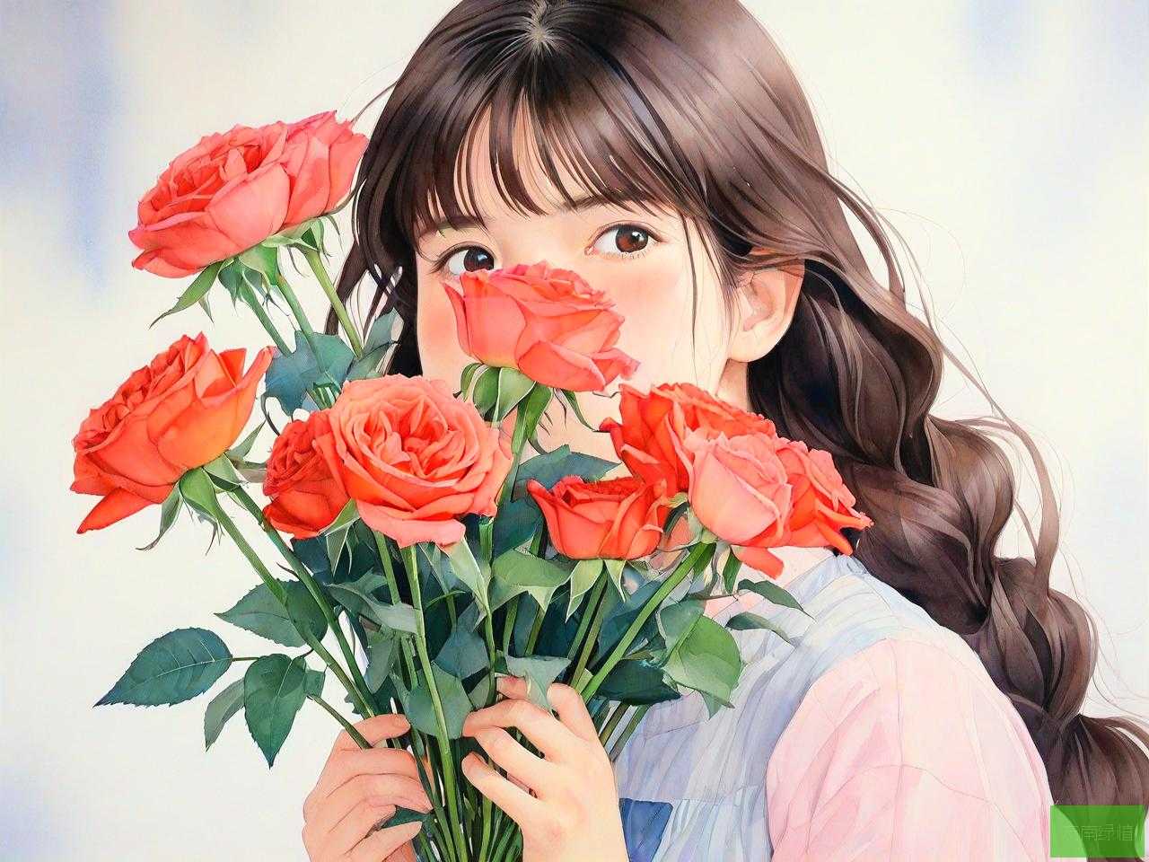 女朋友生气买什么花好