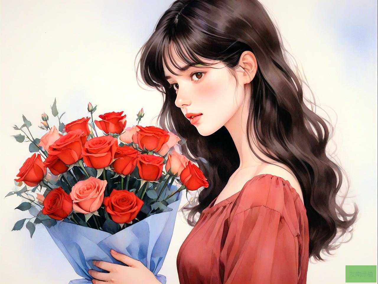 送喜欢的女孩儿什么花