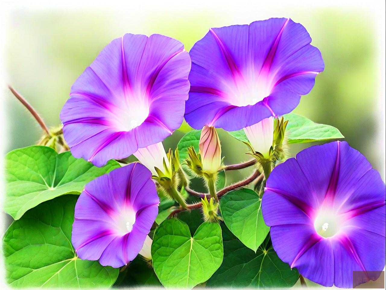 关于牵牛花的特点介绍