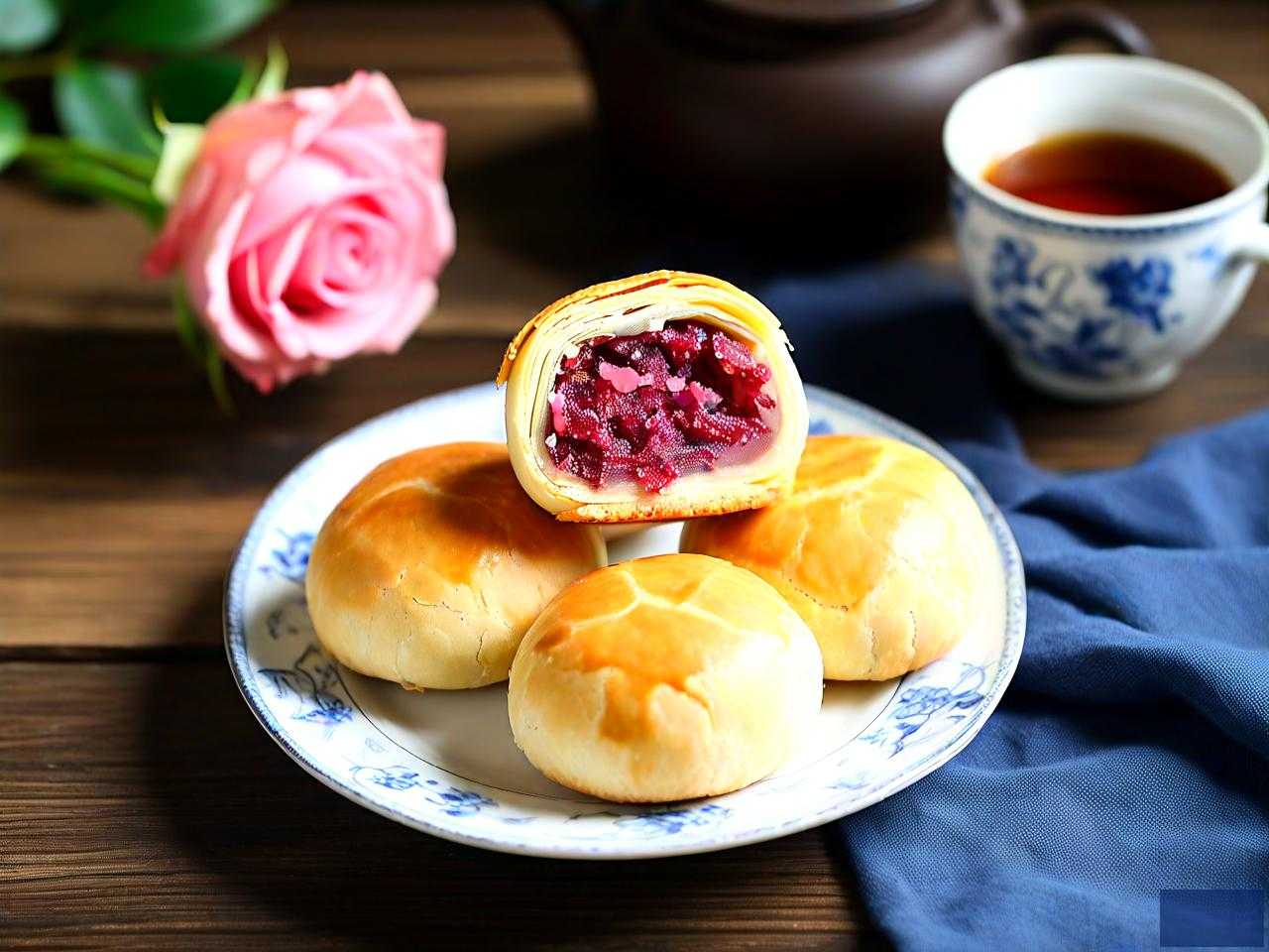 鲜花饼云南特产 正宗