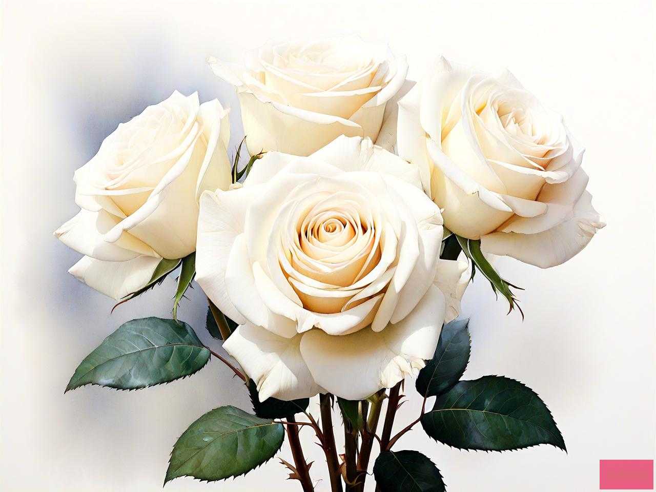 33朵白色玫瑰花的花语