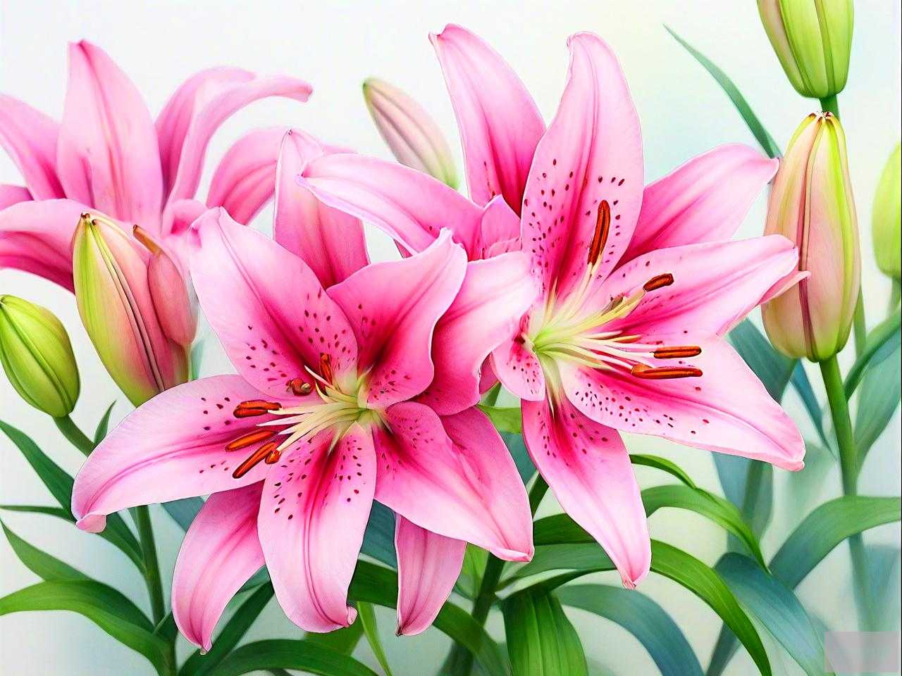 百合花一般有什么颜色