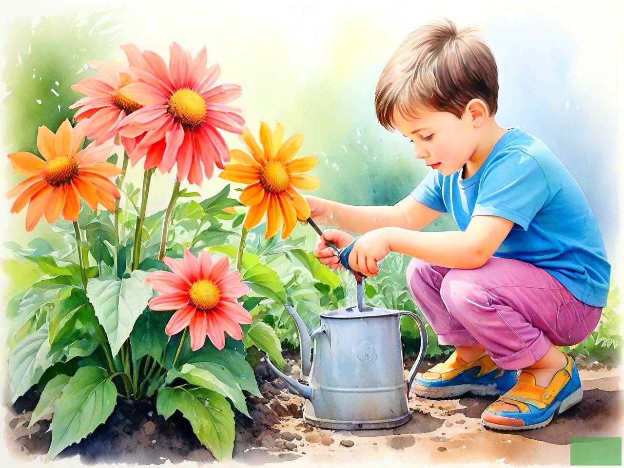夏天什么时间给花浇水好