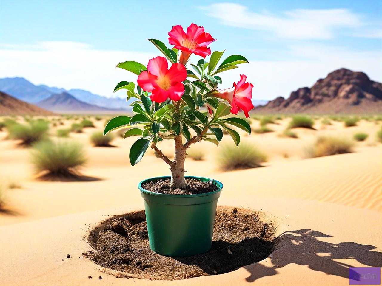 刚买的沙漠玫瑰怎么换盆