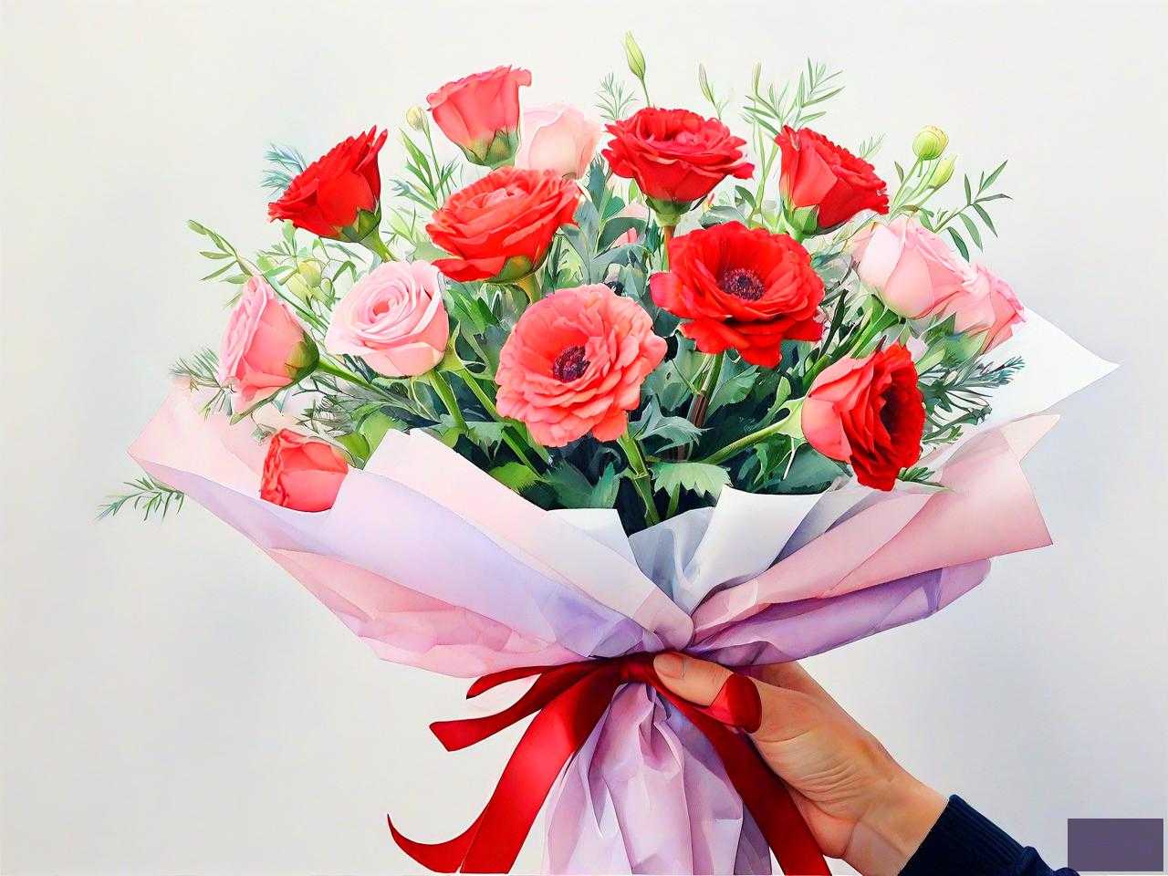 给长辈送生日花送什么花