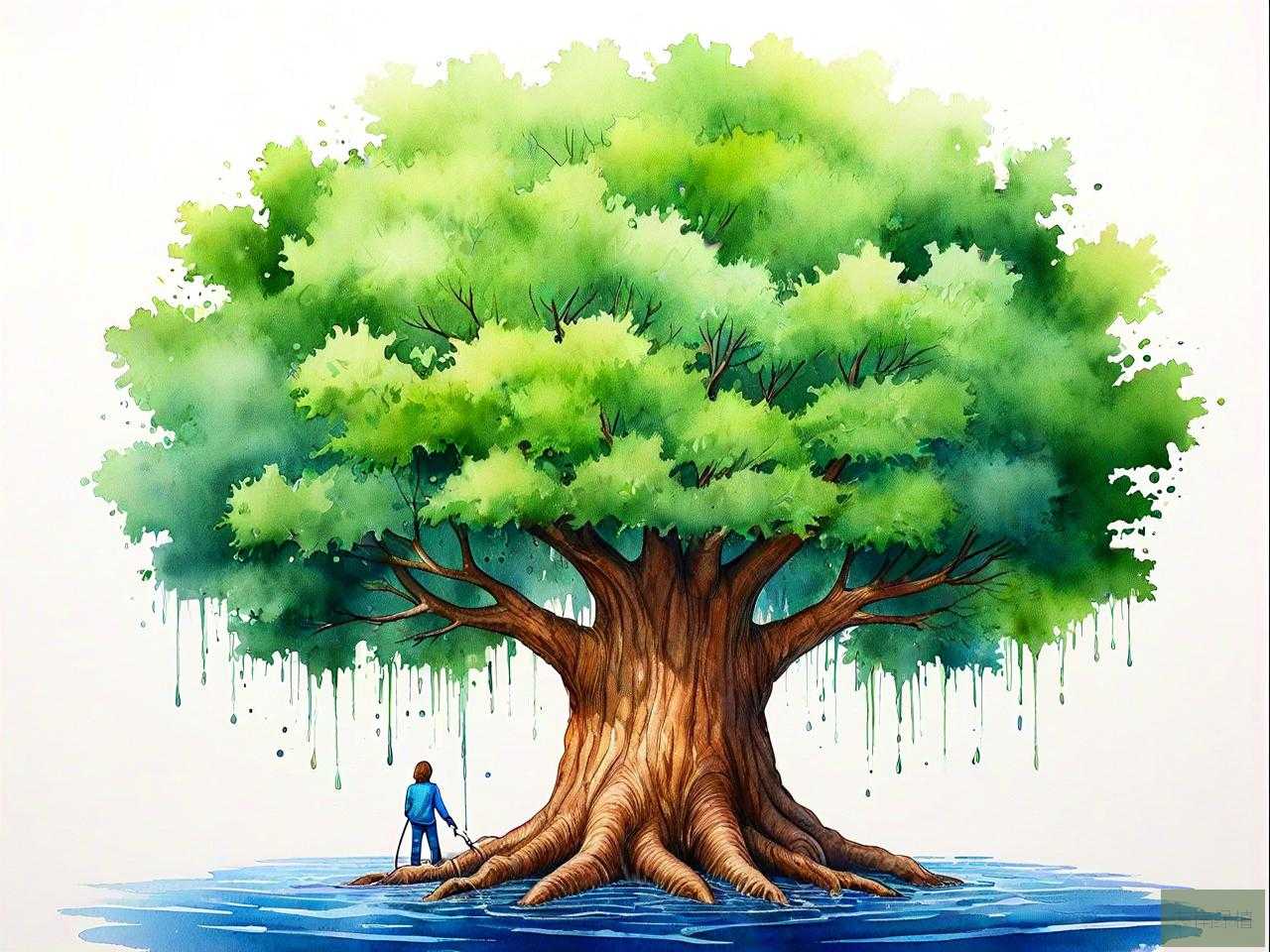 交人交心浇树浇根的意思