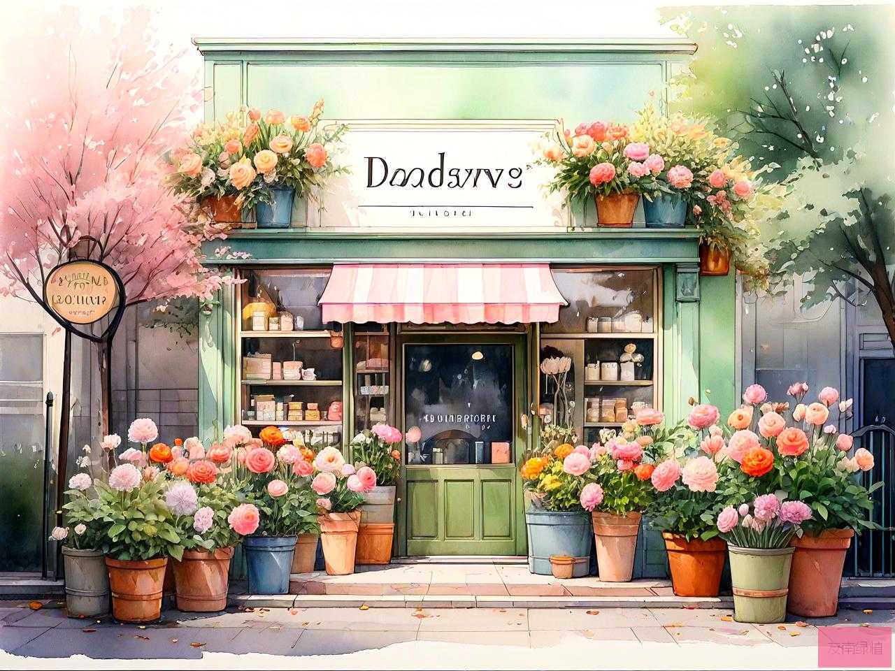 花店和蛋糕店一体的名字