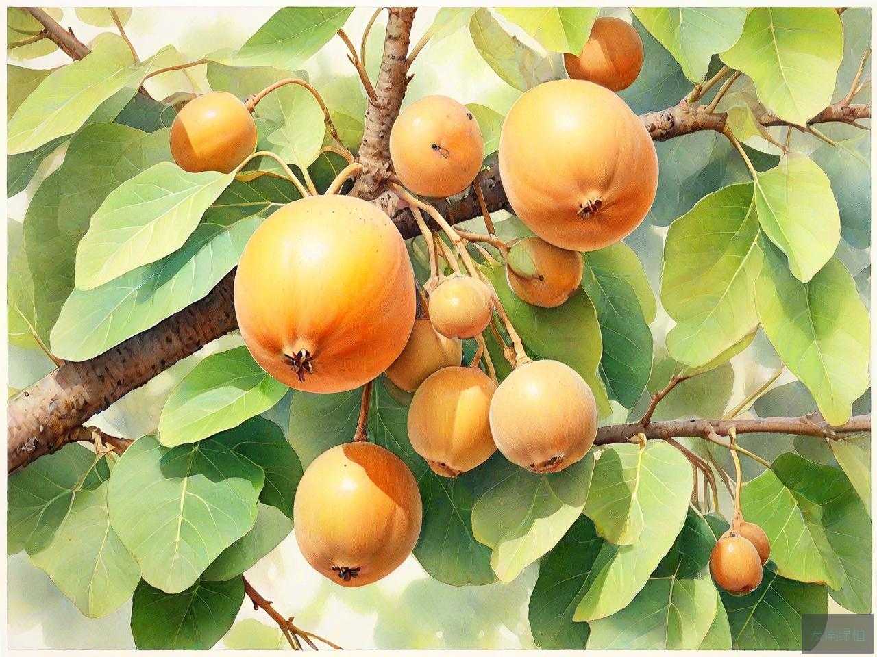 菩提子是菩提树上的果实