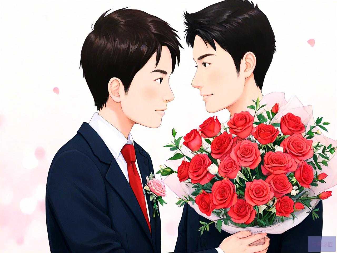 结婚一周年送老婆什么花