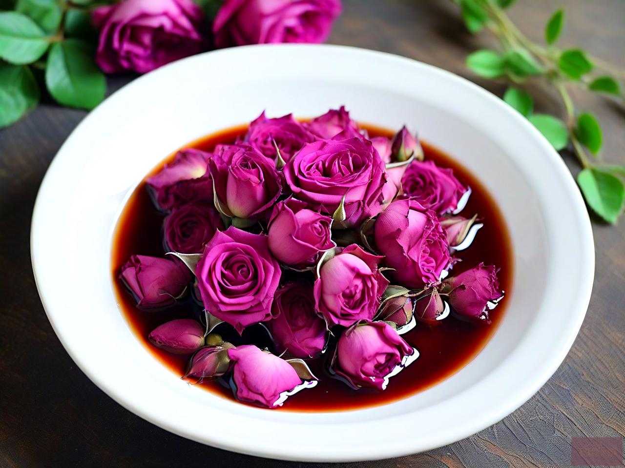 食用鲜玫瑰花怎样做成酱