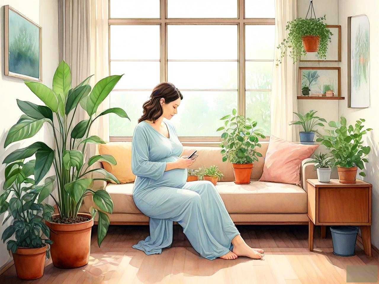 孕妇室内适合养什么植物