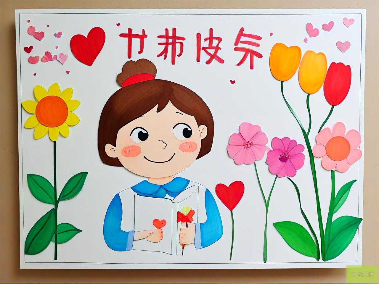 教师节送老师的卡纸手工