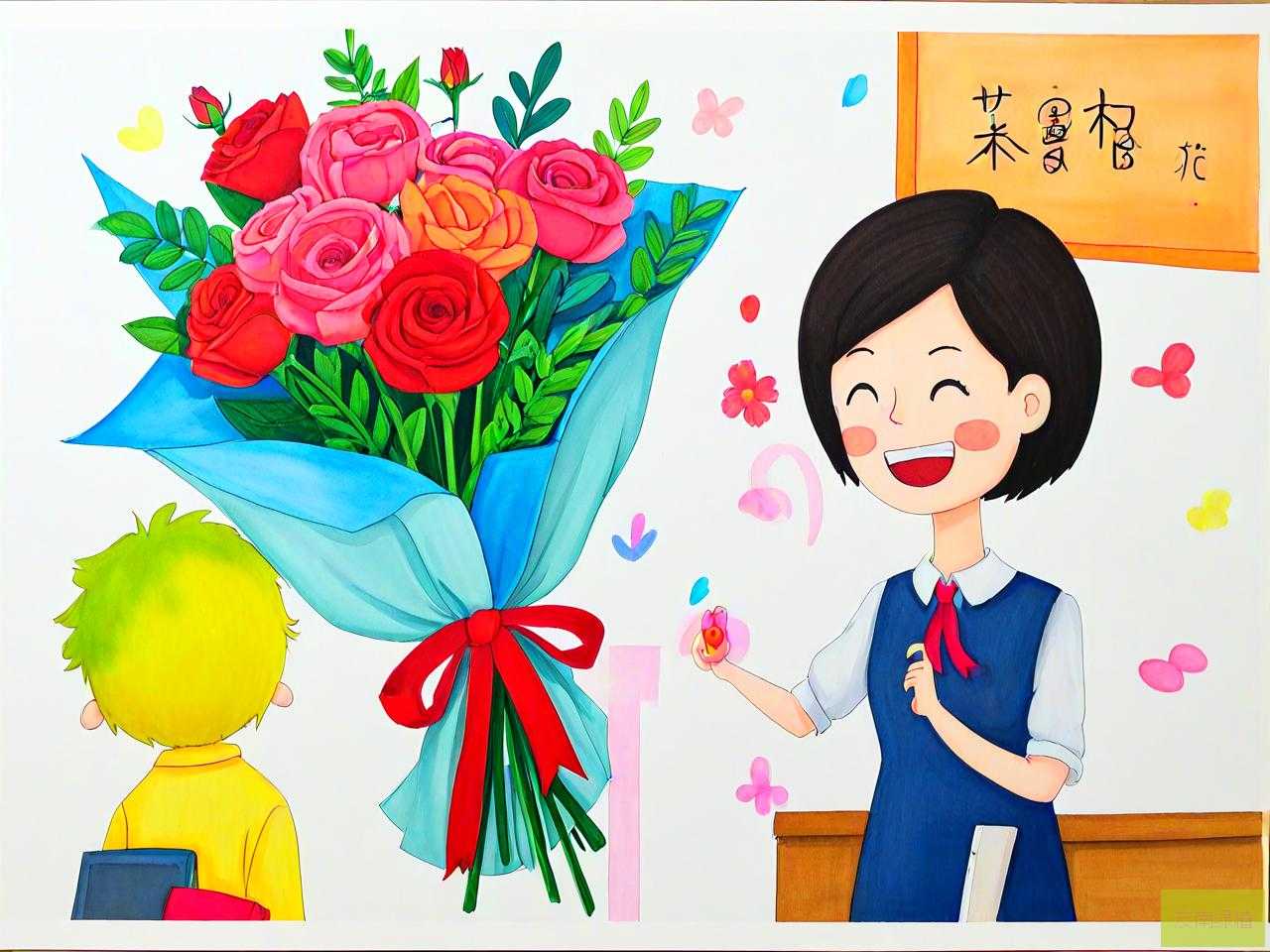 六年级毕业送老师什么花
