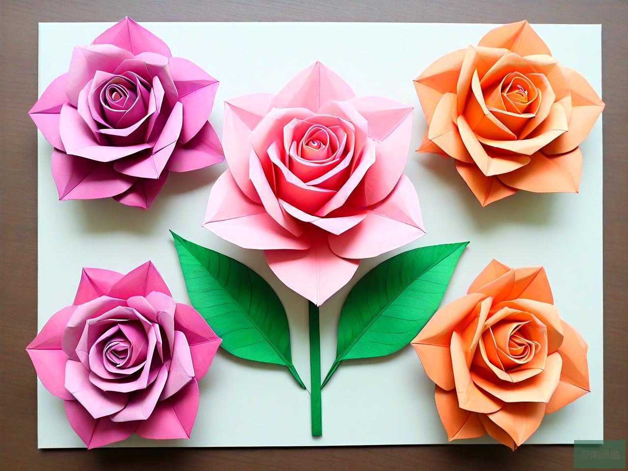 5元纸币折纸大全玫瑰花