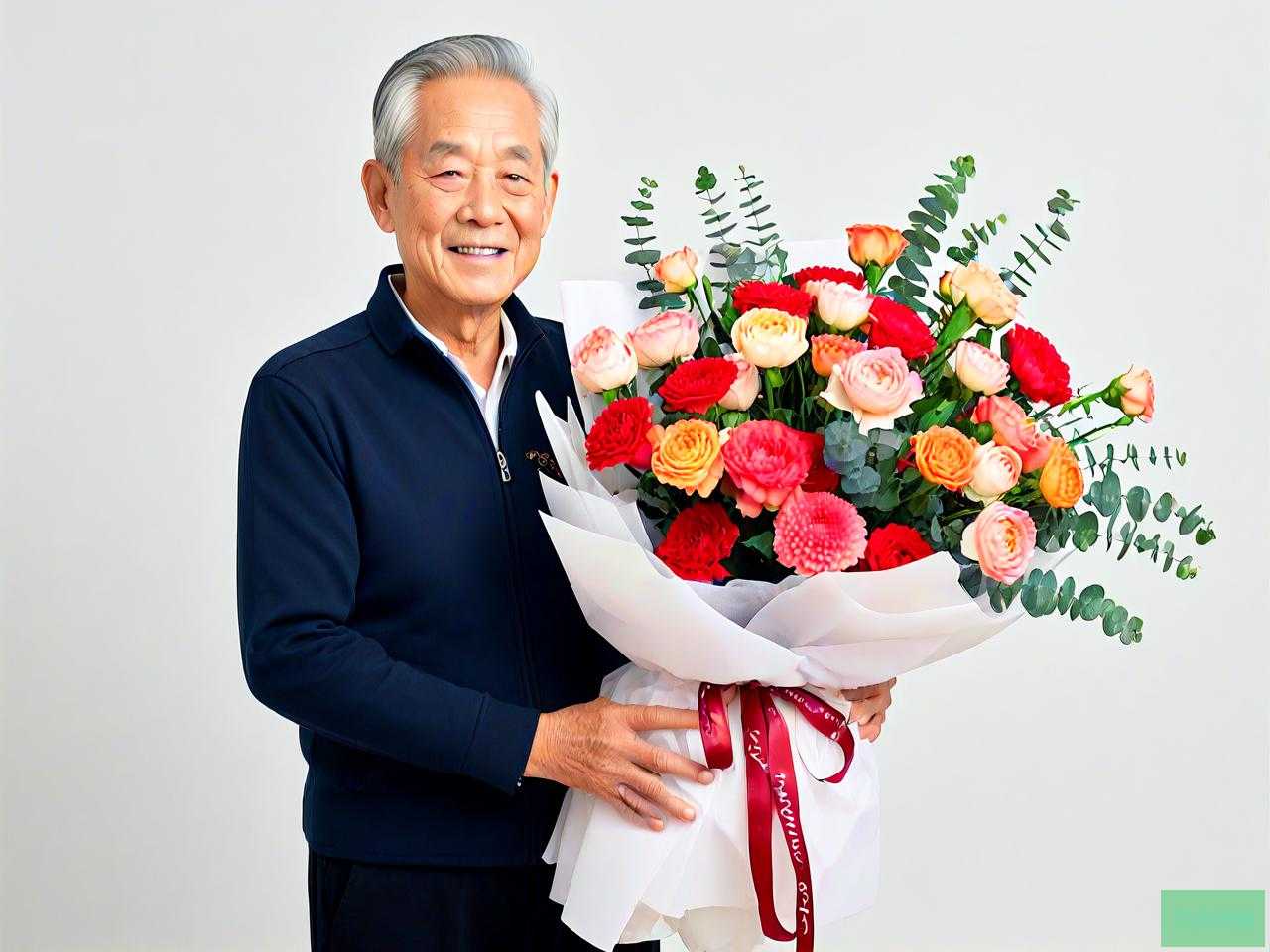 70岁男士生日送什么花